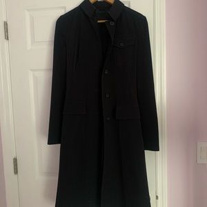 Black Prada Trench Coat